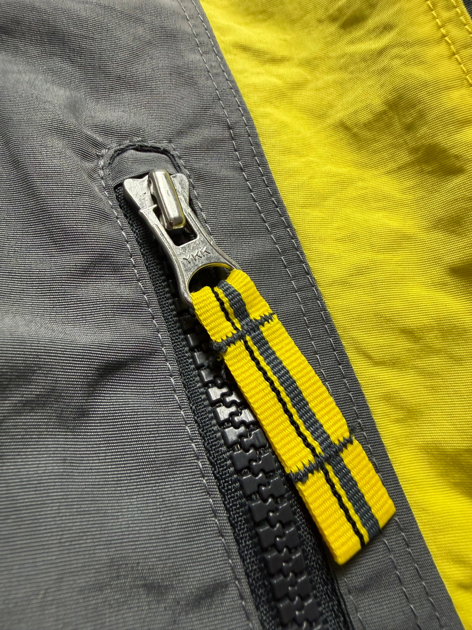 Nike Retro Full Zip Reversible Jacket Grey/Yellow