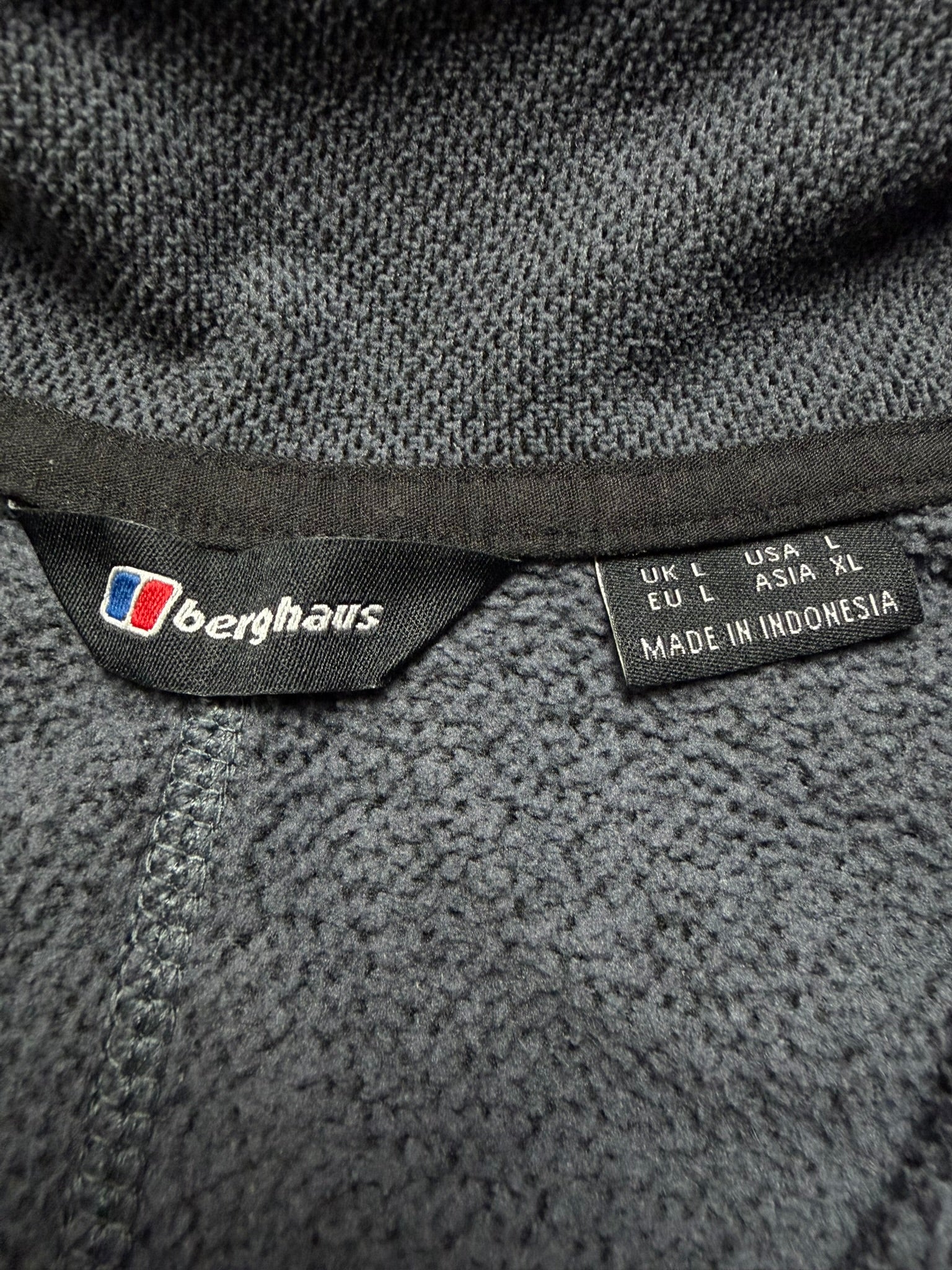Berghaus 1/4 Zip Fleece Grey