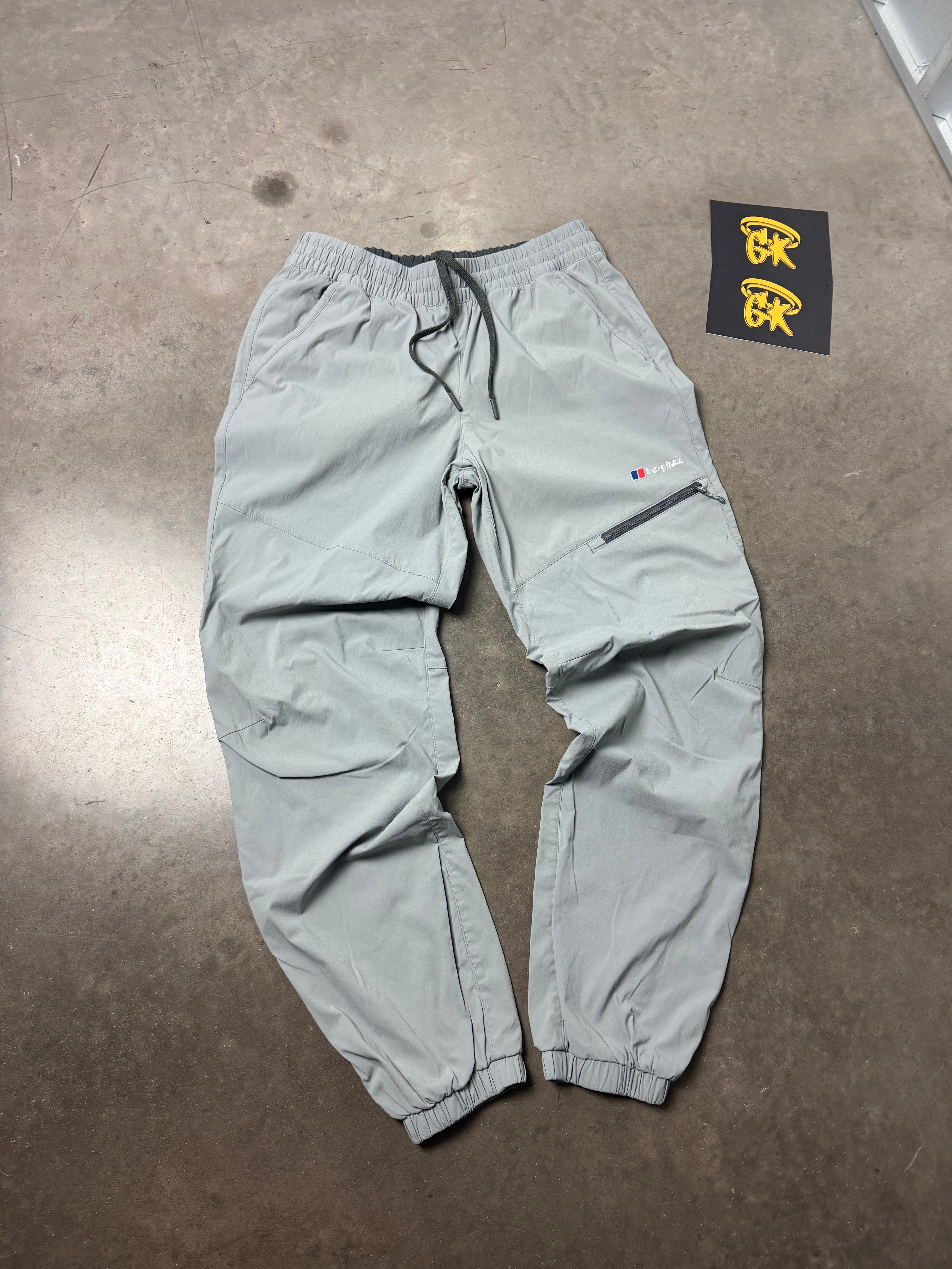 Berghaus Cuffed Zip Trousers Grey - Medium