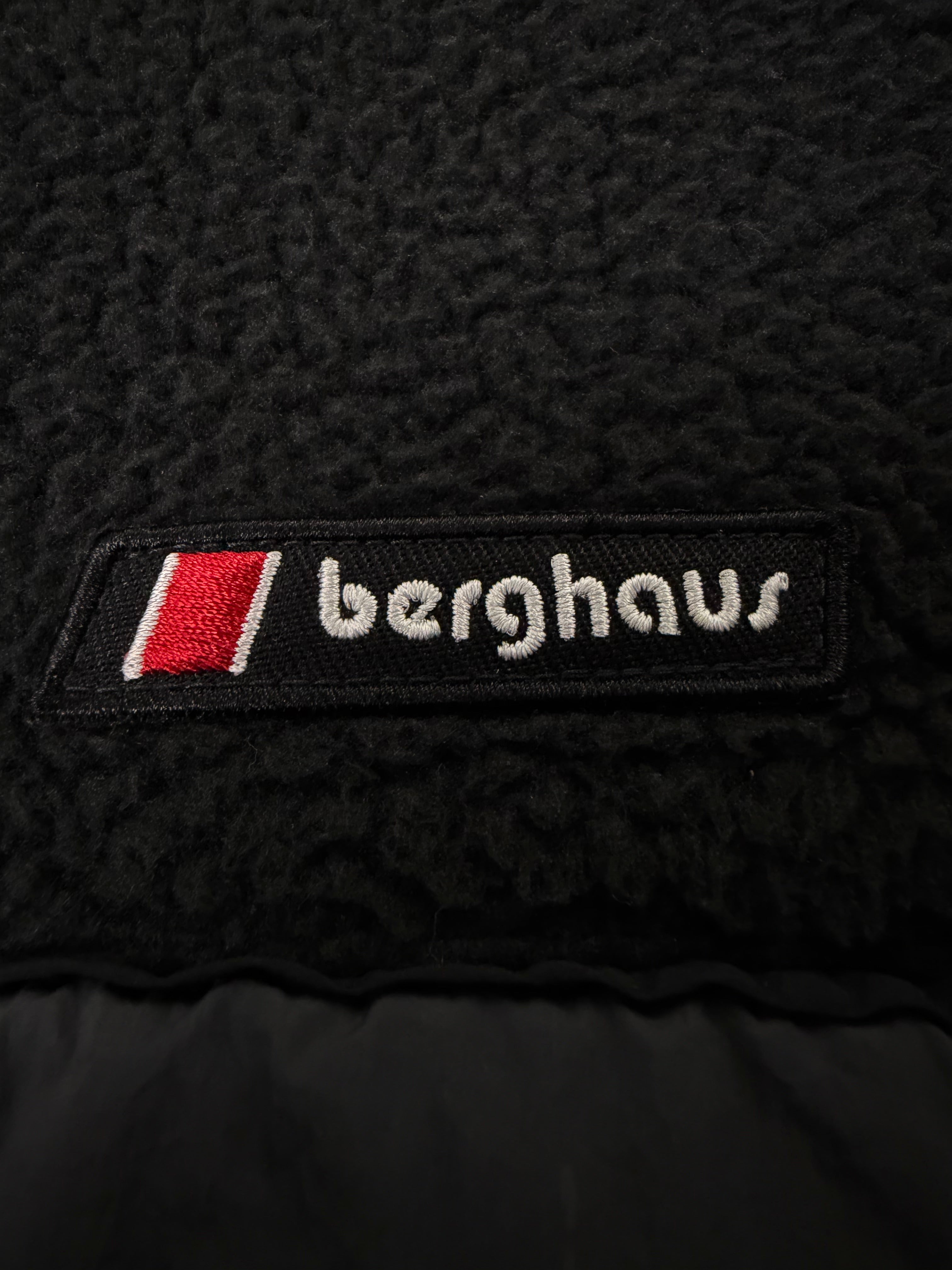 Berghaus 1/4 Zip Smock Fleece Black - Medium