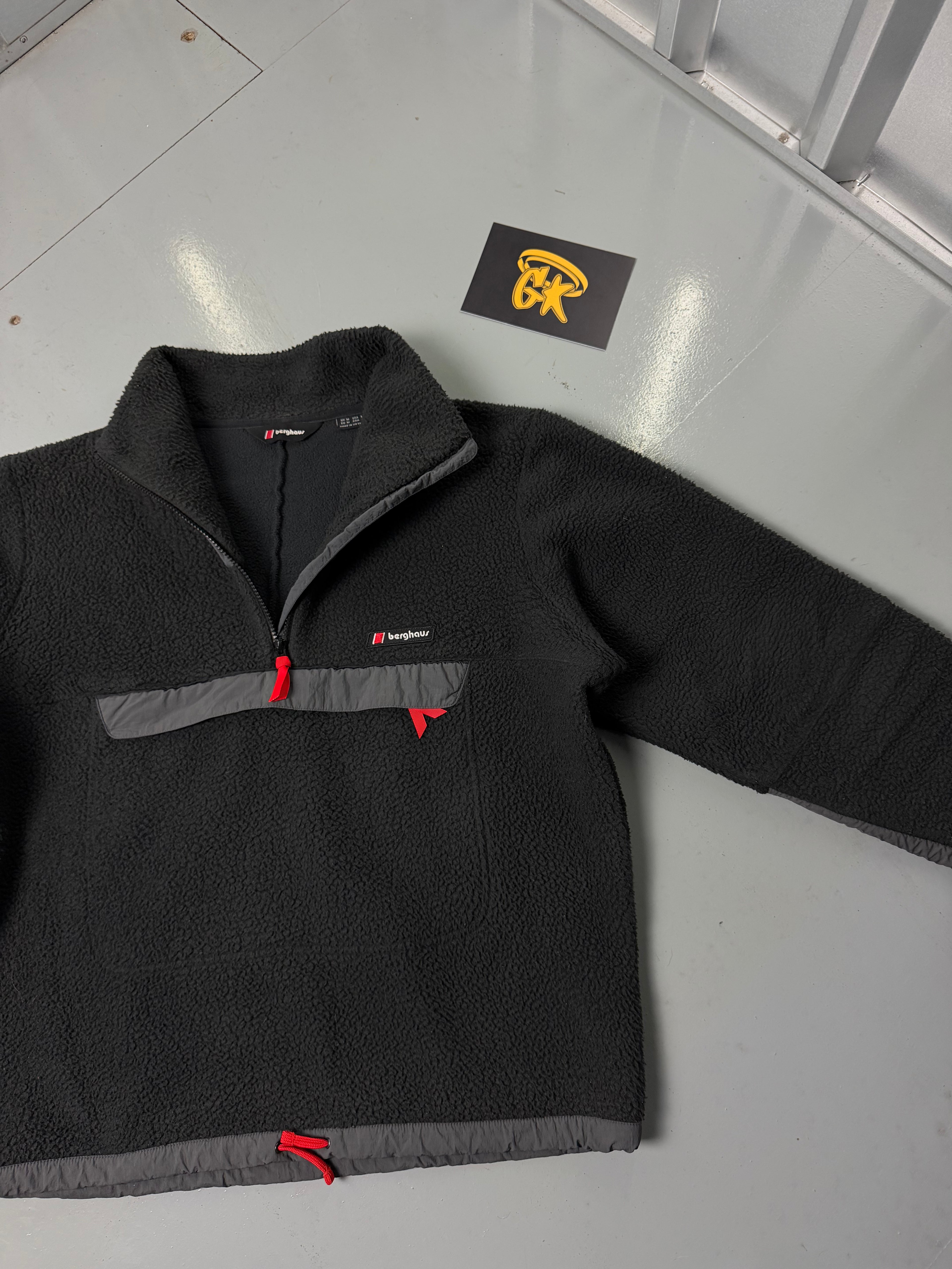 Berghaus 1/4 Zip Smock Fleece Black - Medium