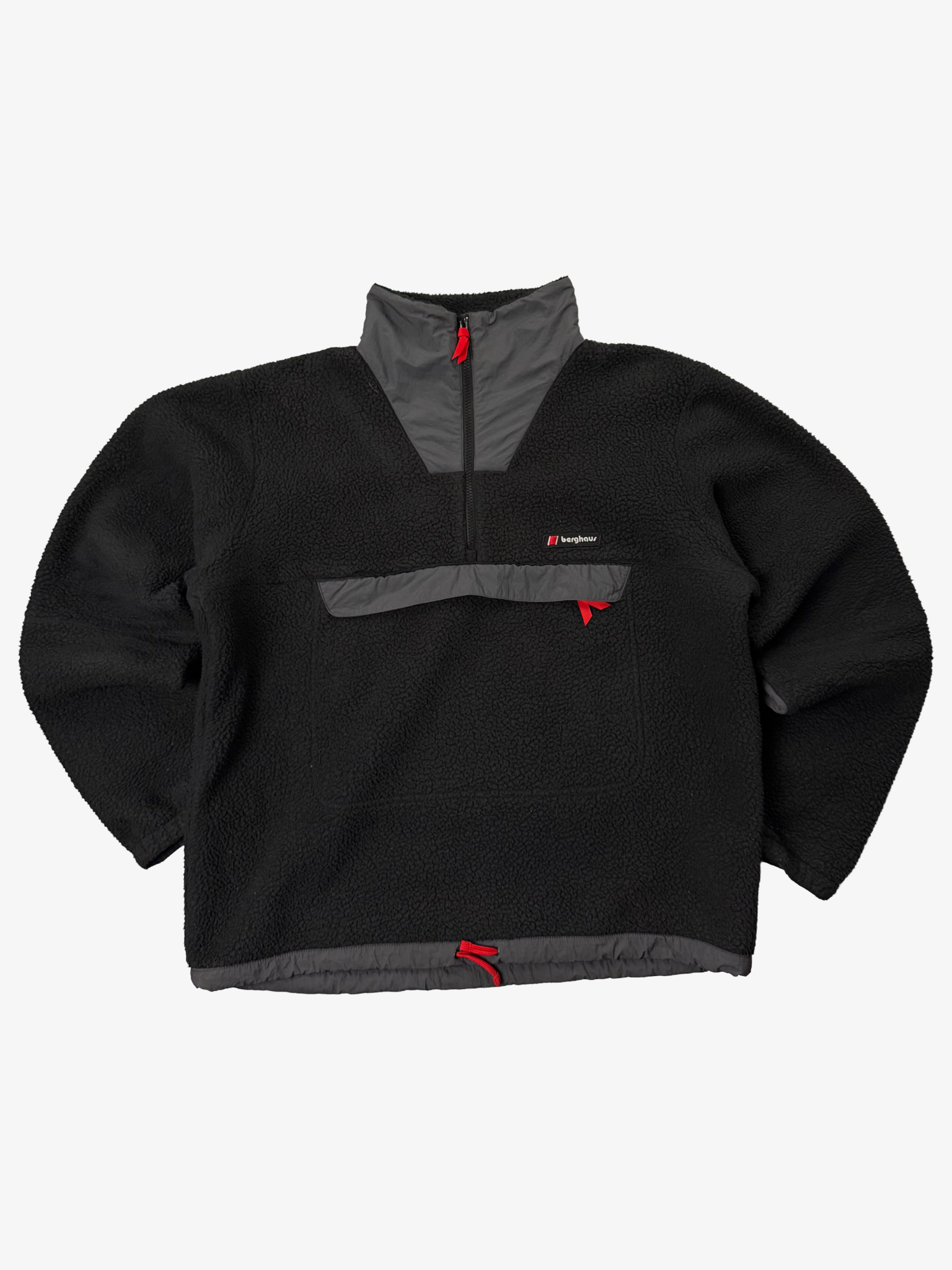 Berghaus 1/4 Zip Smock Fleece Black - Medium