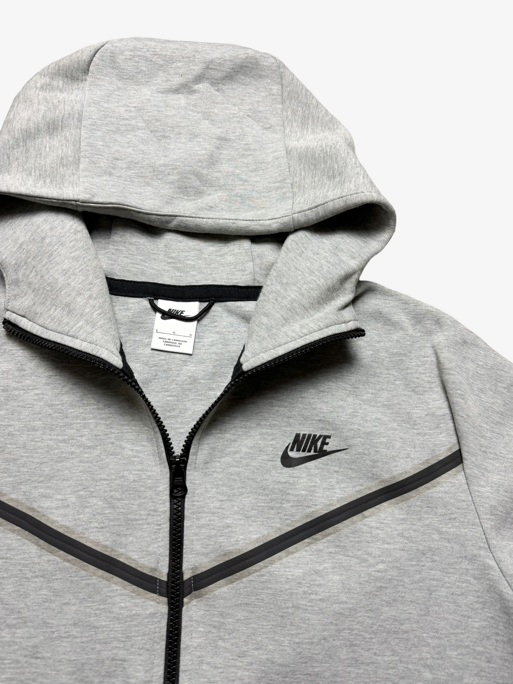 Nike Tech Fleece Full Zip Jacket Grey