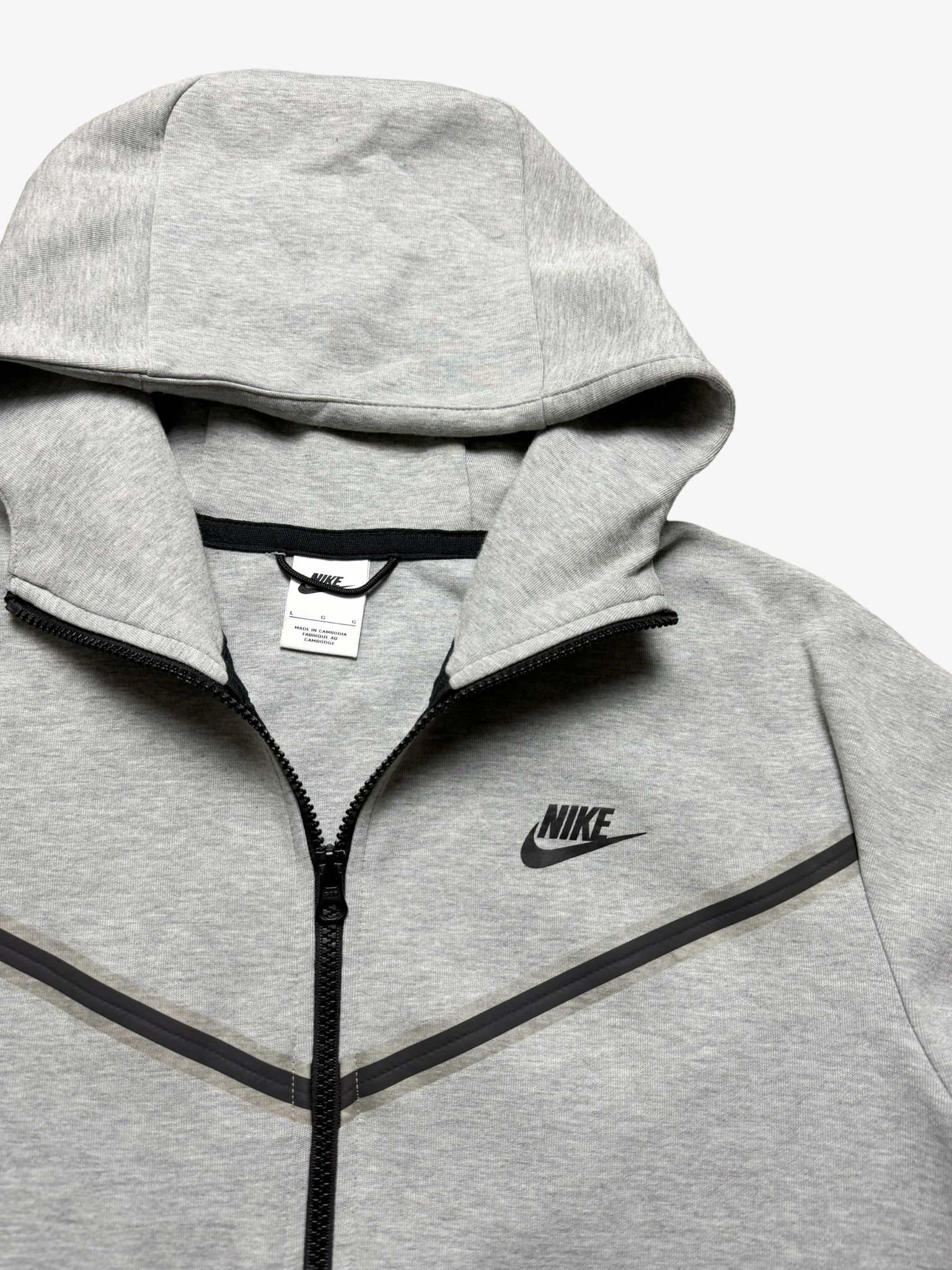 Nike Tech Fleece Full Zip Jacket Grey